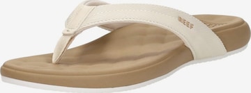 REEF Zehentrenner 'Cushion Melody' in Beige: Vorderseite