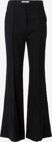 Flared Pantaloni con piega frontale 'Alice' di DAY BIRGER ET MIKKELSEN in nero: frontale