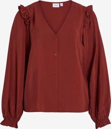 VILA - Blusa 'Killy' en rojo: frente