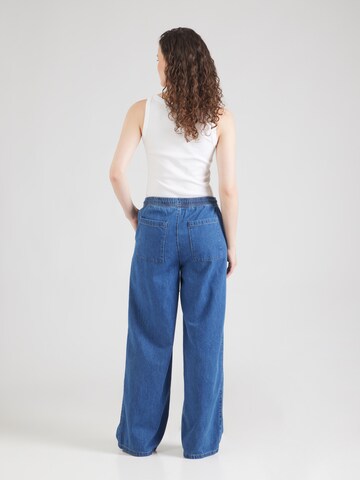 MSCH COPENHAGEN Wide leg Jeans in Blue