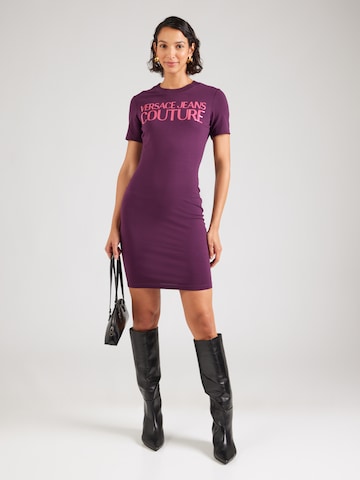 Versace Jeans Couture Dress in Purple: front
