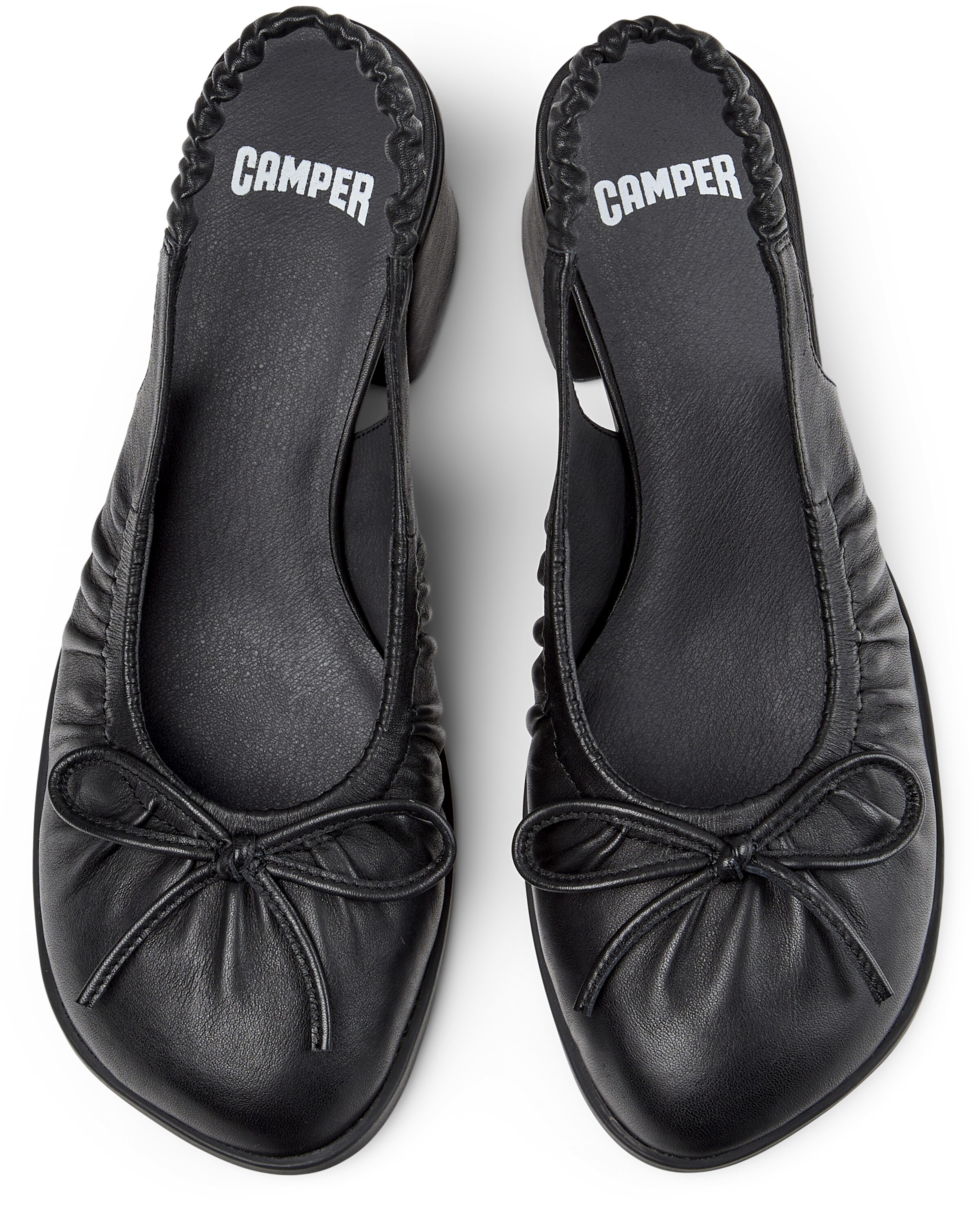 Escarpins à bride arrière 'Kora' CAMPER en noir