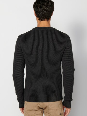 KOROSHI Pullover i sort