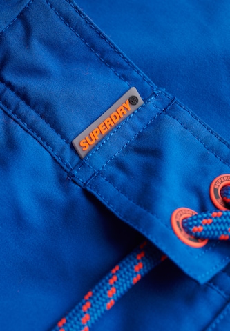 Boardshorts Superdry en bleu
