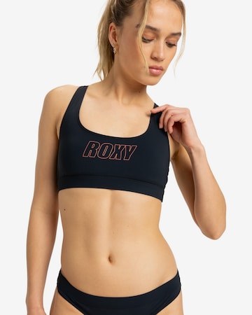 Bustier Hauts de bikini sport 'Active' ROXY en gris : devant