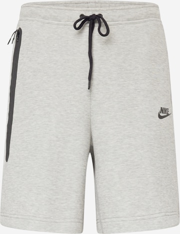 Nike SportswearLoosefit Hlače - siva boja: prednji dio