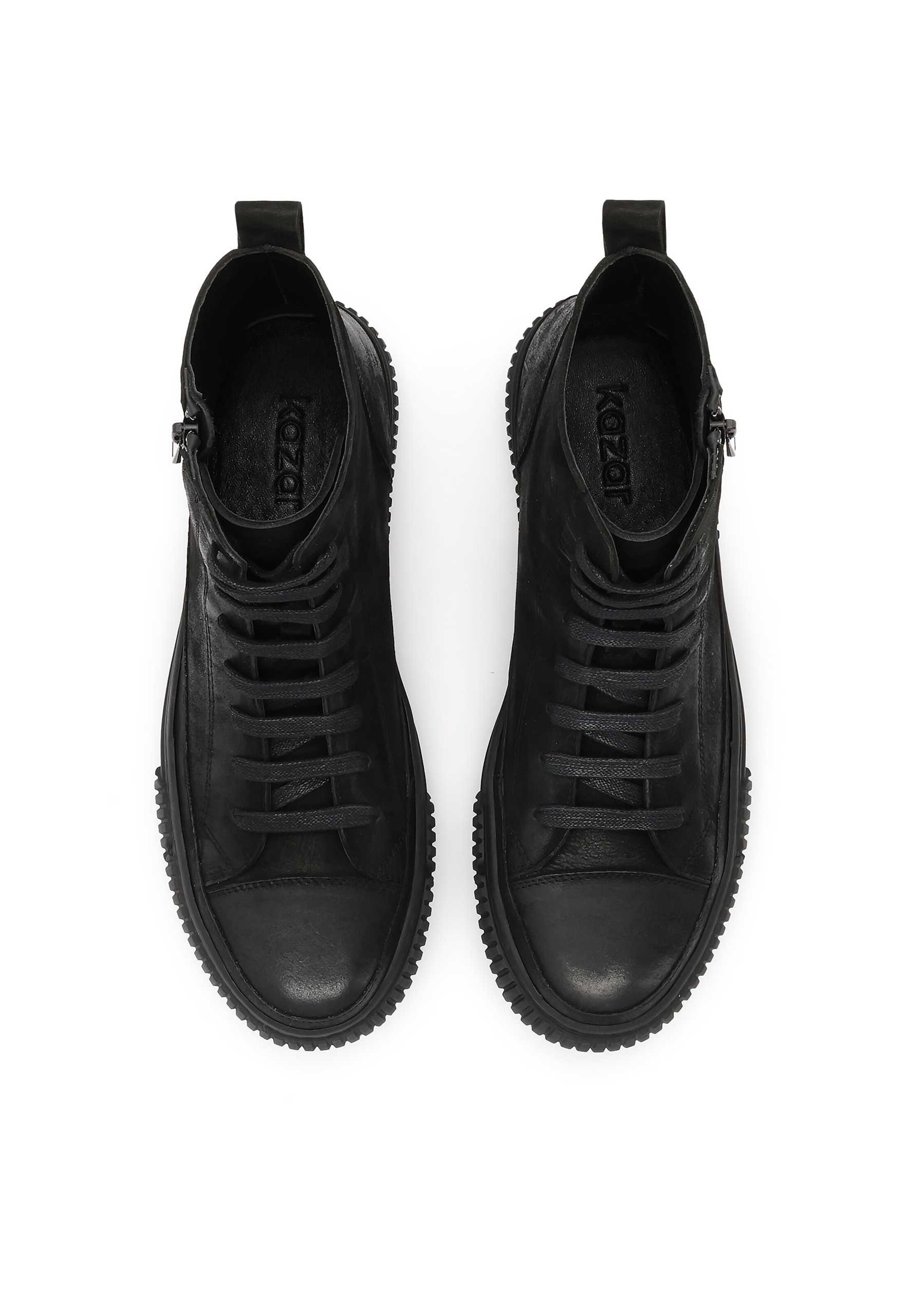 Baskets hautes Kazar en noir