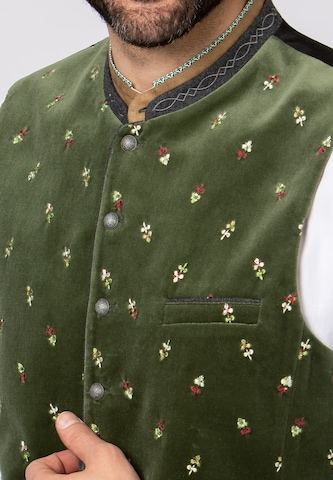 STOCKERPOINT Traditional Vest 'Vittorio' in Green