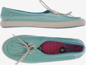 VANS Flats & Loafers in 38,5 in Green: front