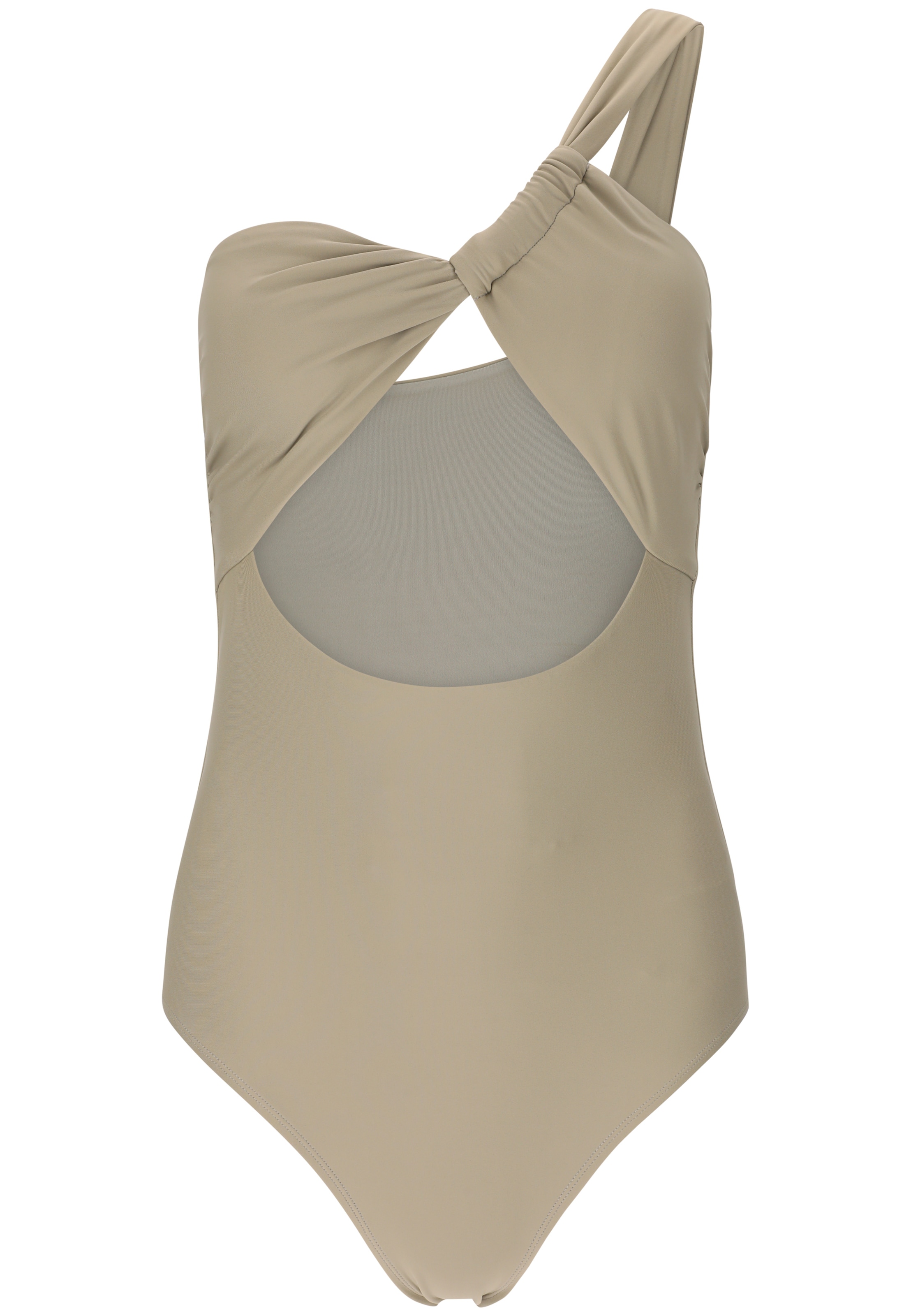 Athlecia Badeanzug 'Ranysa' in Beige: Vorderseite