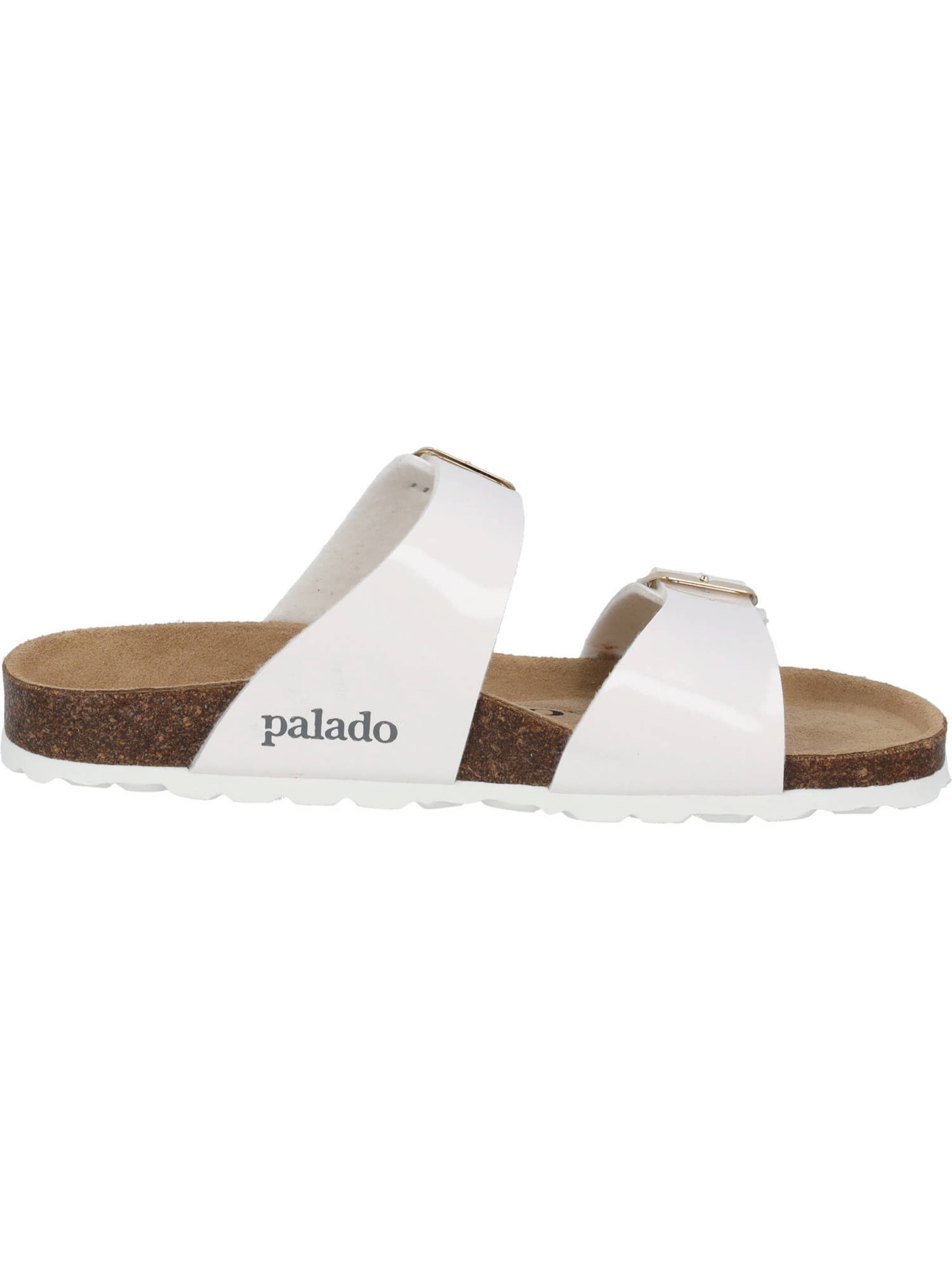 Palado Pantolette 'Samos PF' i vit