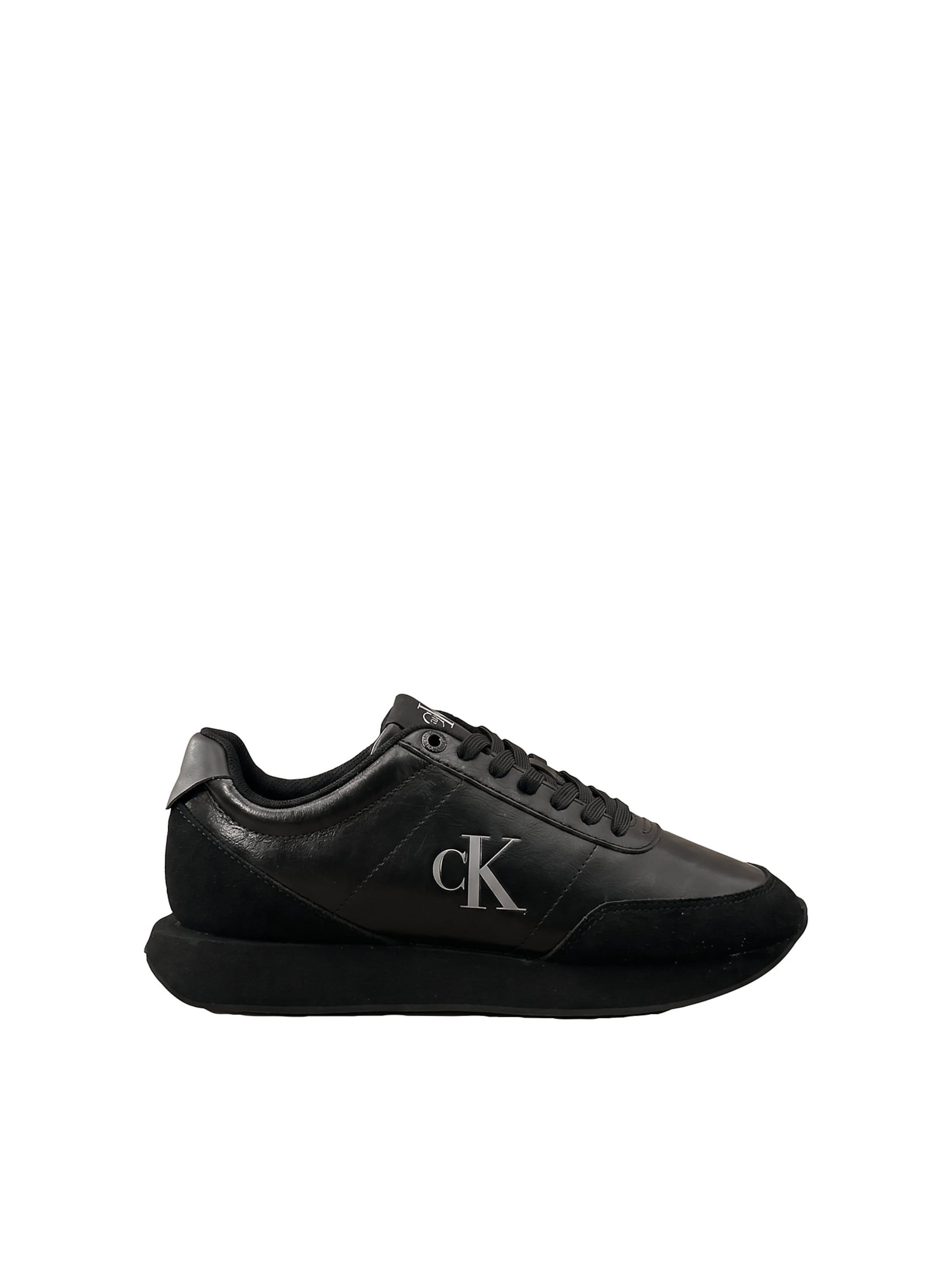 Calvin Klein Regular Platform trainers in Black