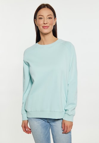 usha BLUE LABEL Sweatshirt in Grün: predná strana