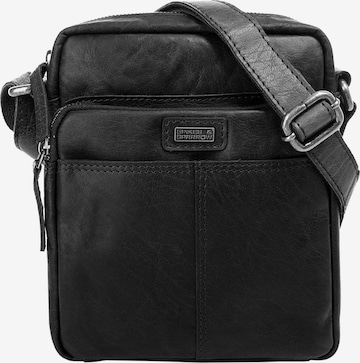 Sac à bandoulière Spikes & Sparrow en noir : devant