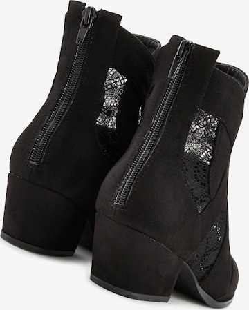 LASCANA Ankle boots σε μαύρο