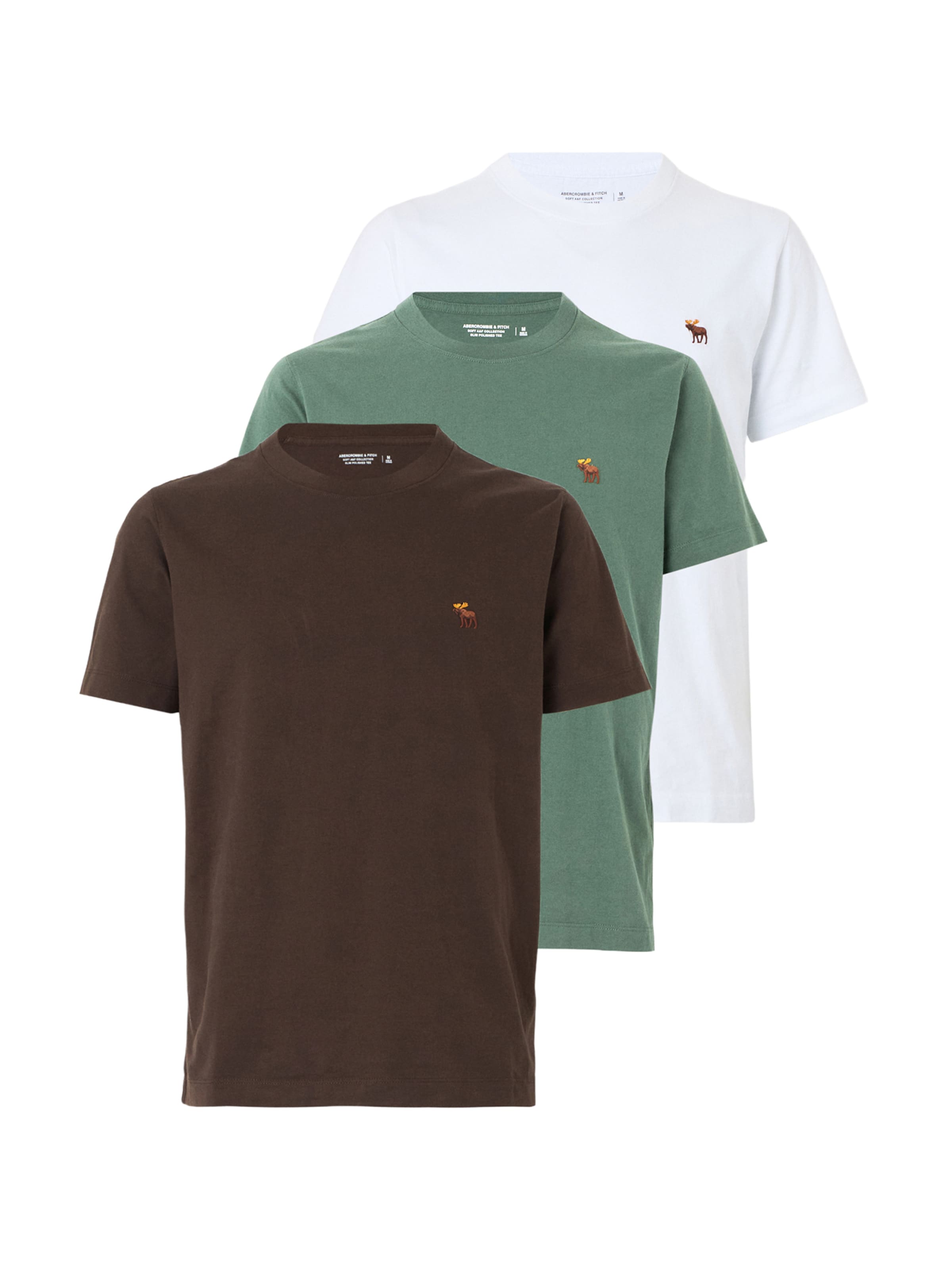 Abercrombie & Fitch Shirt in Brown: front