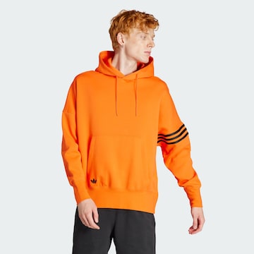 ADIDAS ORIGINALS Sweatshirt 'Adicolor Neuclassics' in Orange: front