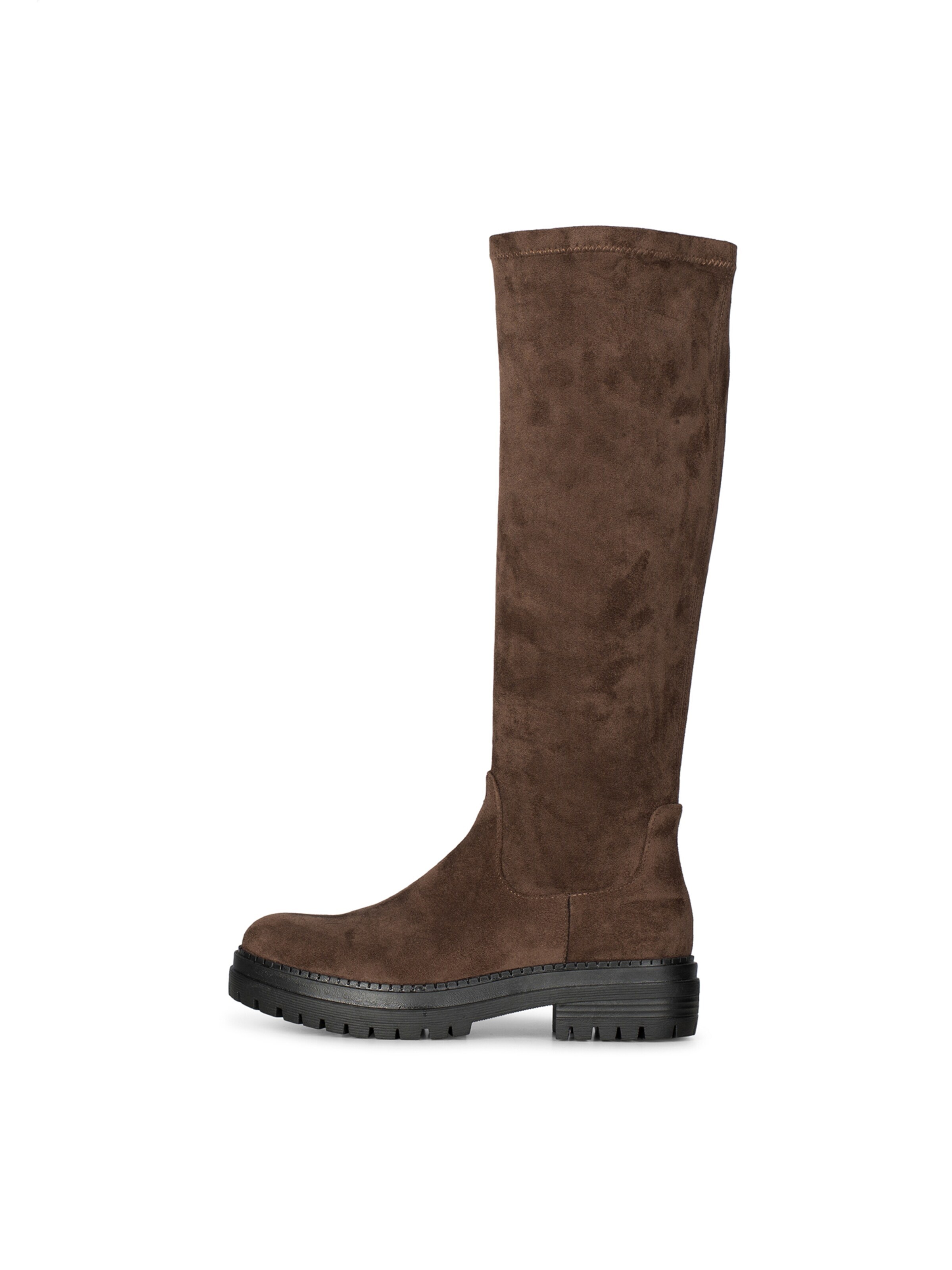 POSH by Poelman Laarzen 'CYBELE' in Bruin: voorkant