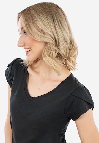Suri Frey Shirt ' SFY Freyday ' in Zwart