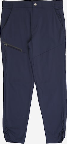 COLUMBIA Regular Outdoor broek in Blauw: voorkant