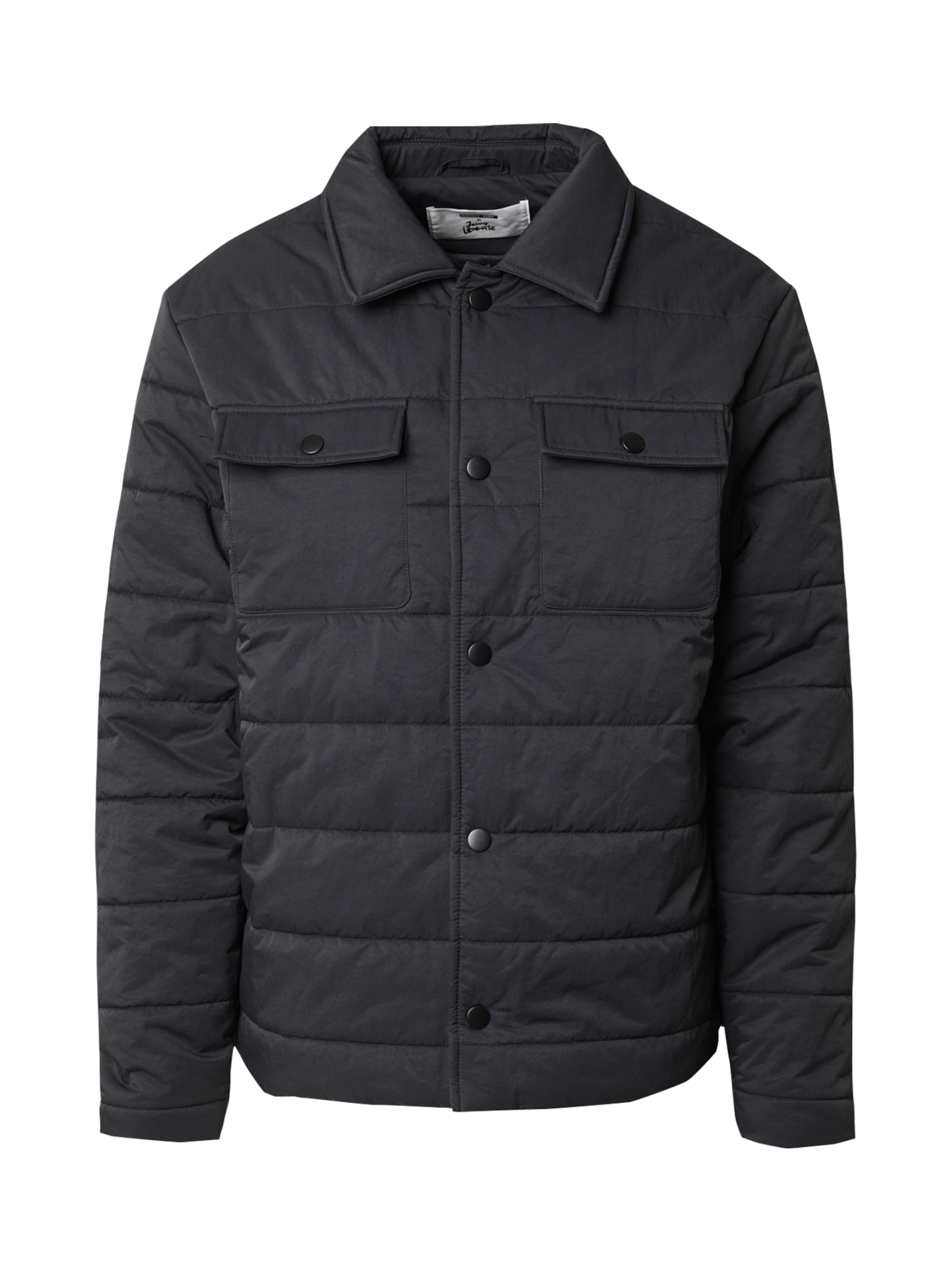 ABOUT YOU x Jaime Lorente Преходно яке &#x27;Lucian&#x27; в черно: отпред