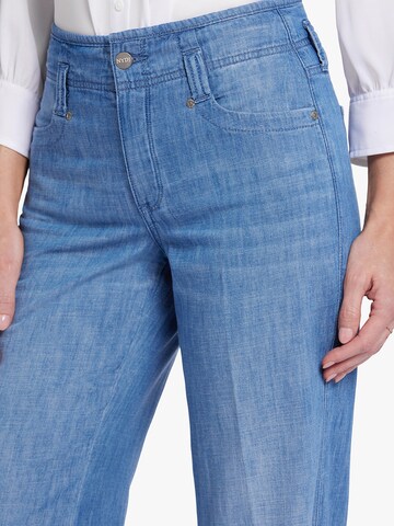 NYDJ Wide Leg Jeans 'Teresa' in Blau