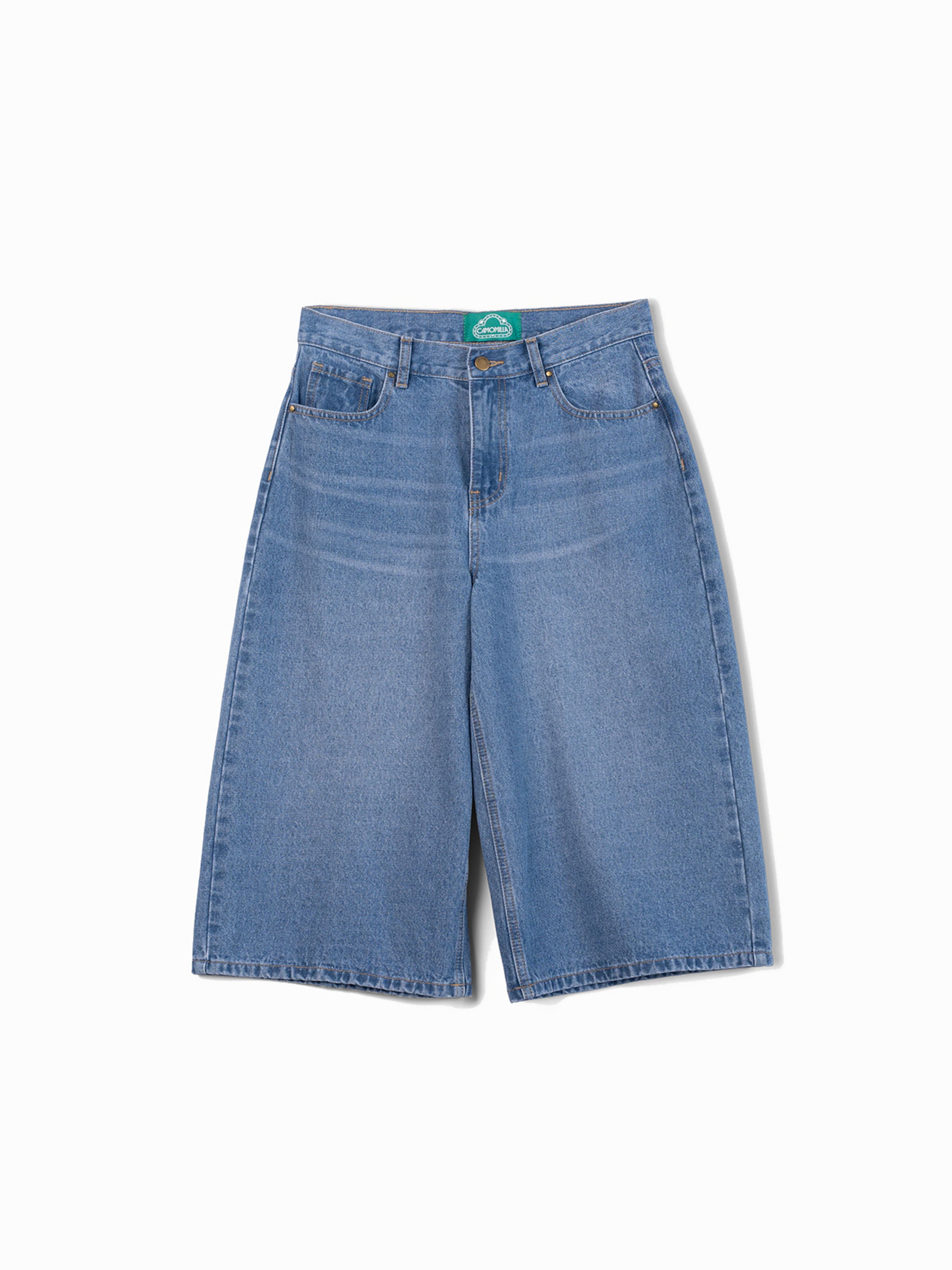 Wide Leg Jean 'DEM' Camomilla Italia en bleu : devant