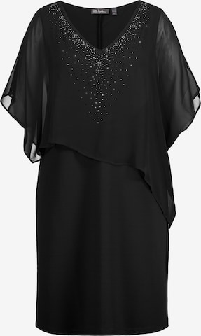 Robe de cocktail Ulla Popken en noir : devant