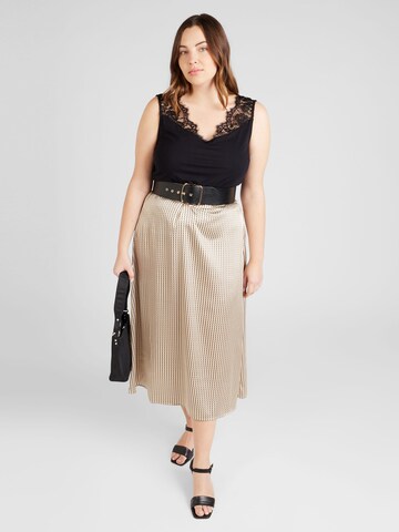 Top 'Fabia' di ABOUT YOU Curvy in nero