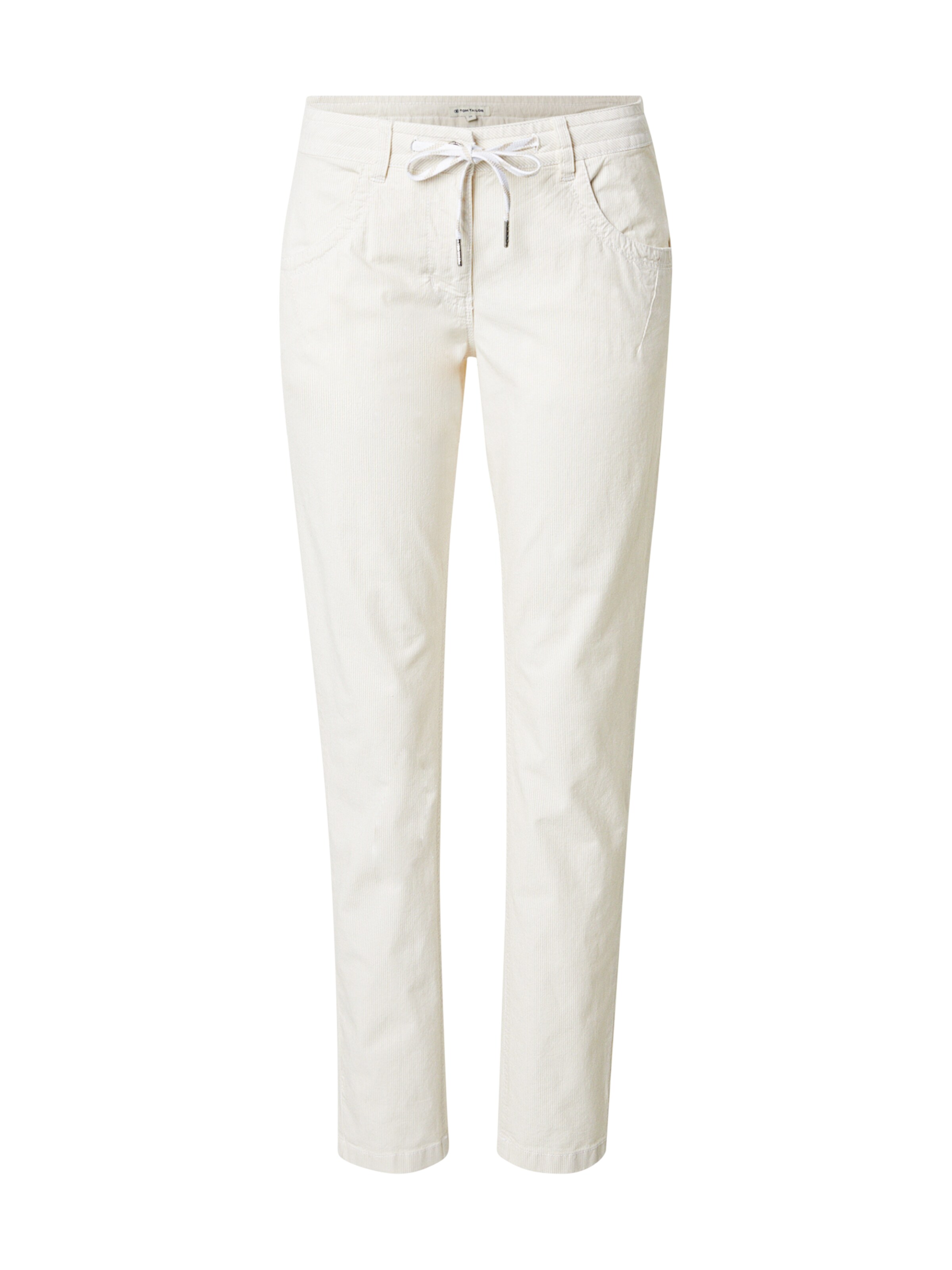 TOM TAILOR Παντελόνι σε μπεζ: μπροστά