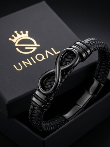 UNIQAL Rannekoru 'ENDLESS' värissä musta