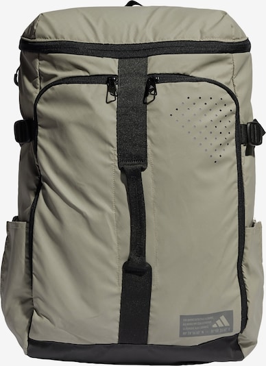ADIDAS PERFORMANCE Sports Backpack in Olive / Black / Silver, Item view