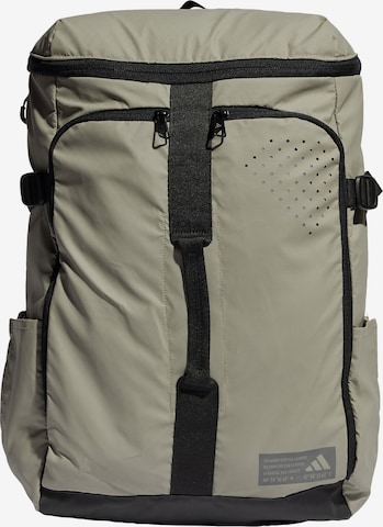 ADIDAS PERFORMANCE Sports Backpack in Green: front