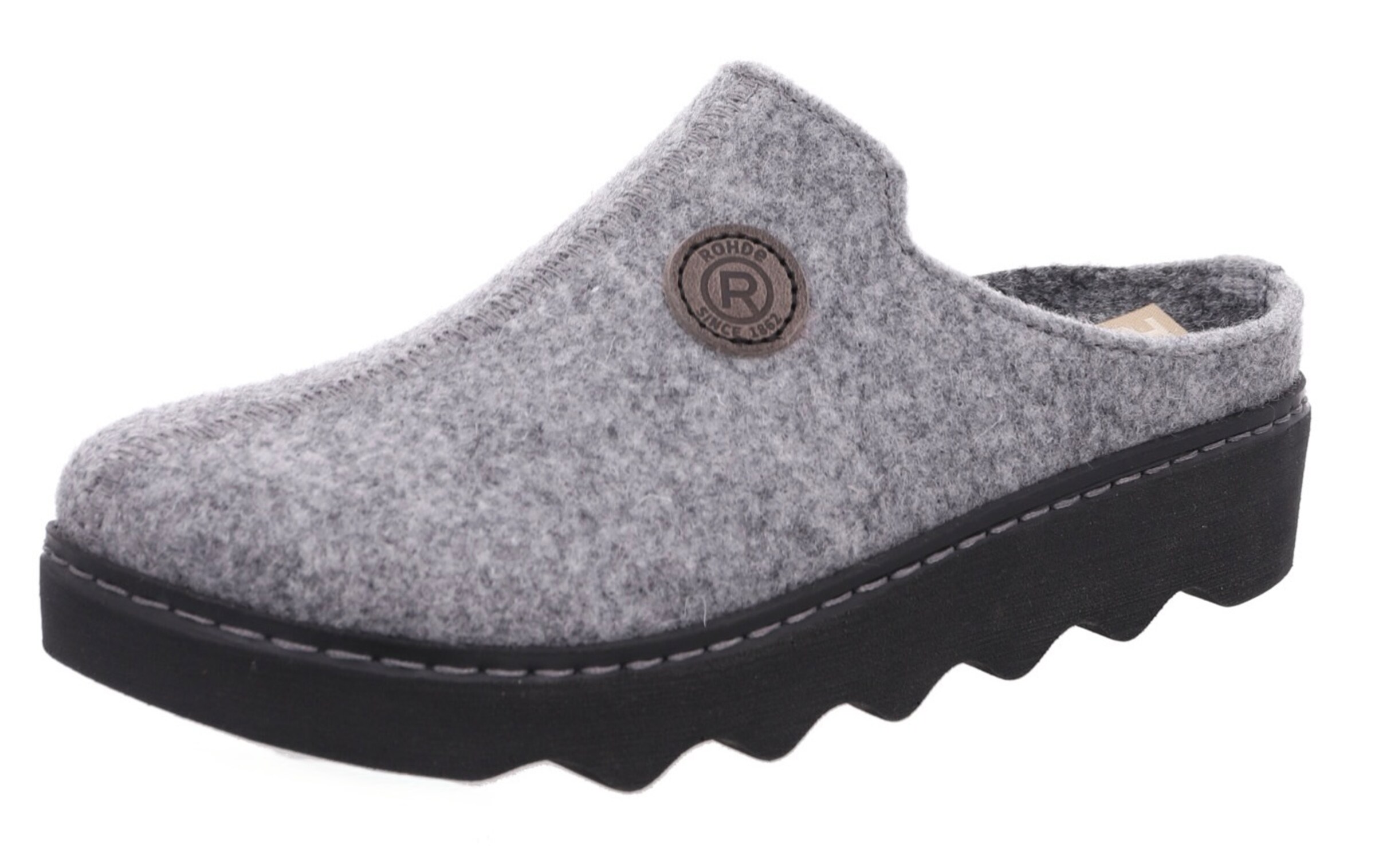 ROHDE Slippers in Grey: front