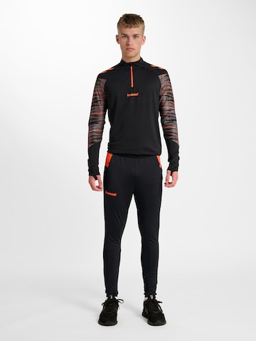 Hummel Skinny Sporthose 'Blaze Pro' in Schwarz
