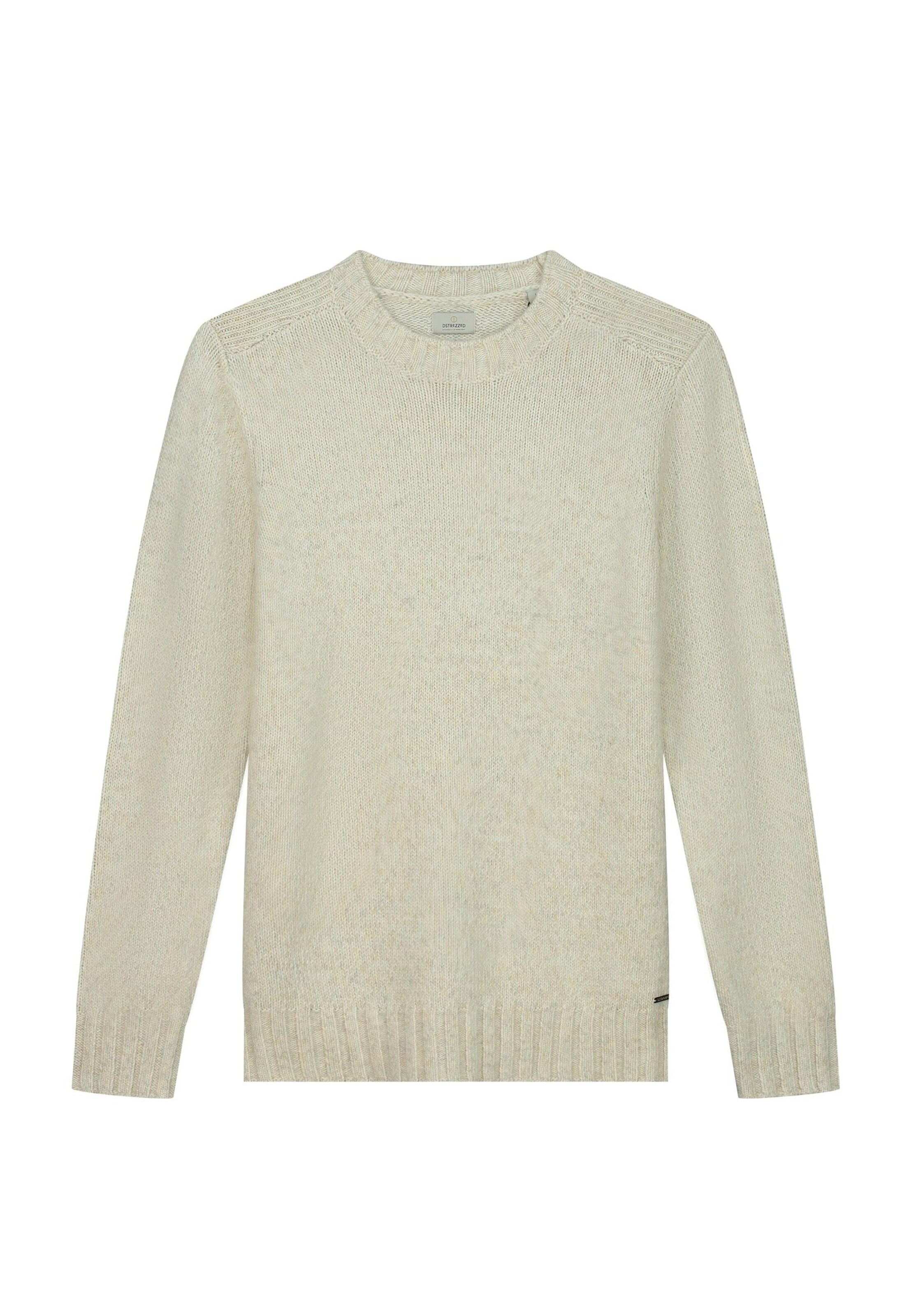 Dstrezzed Sweater in White: front