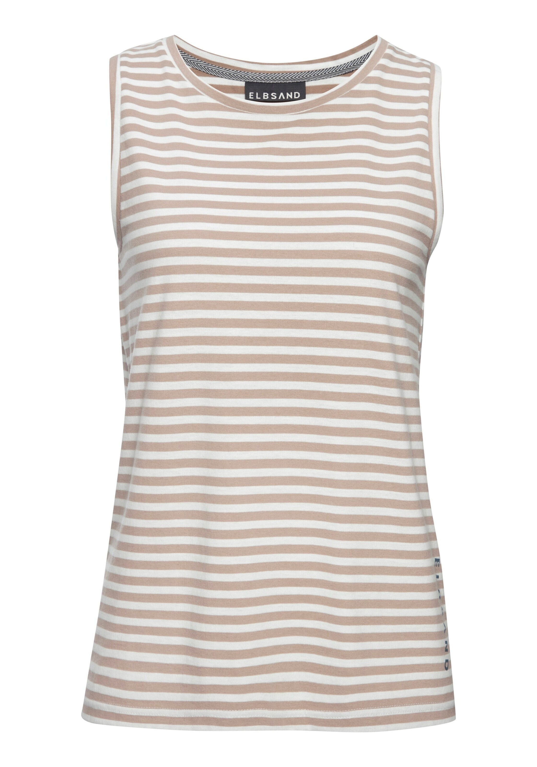Elbsand - Top en blanco: frente