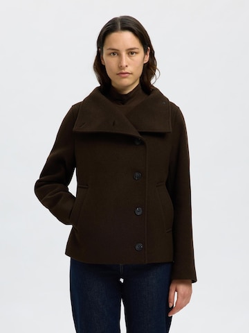 SELECTED Jacke in Braun: Vorderseite