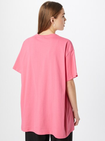 PIECES Oversize t-shirt 'Rina' i rosa