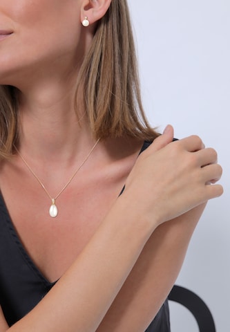 Elli DIAMONDS Schmuckset in Gold: Vorderseite