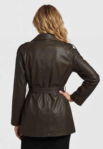 usha BLACK LABEL Tussenjas in Bruin