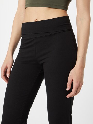 ONLY PLAY Flared Sports trousers 'Play Fold' in Black