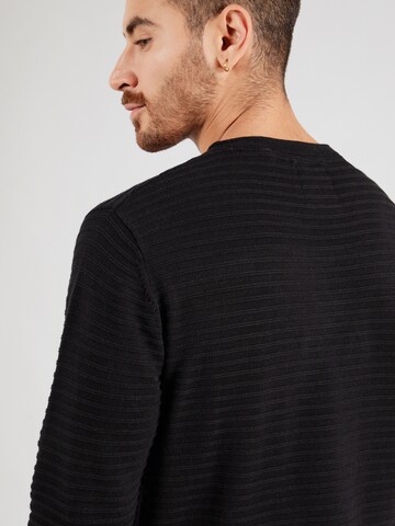 Key Largo Pullover 'MANUEL' in Schwarz