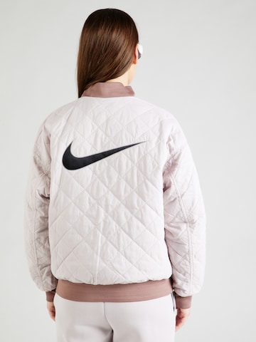 Nike Sportswear Prechodná bunda - fialová