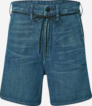 G-Star RAW Püksid 'Lintell Short', värv sinine: eest vaates