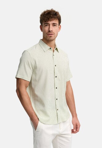 INDICODE JEANS Regular fit Button Up Shirt ' Bimler ' in Green