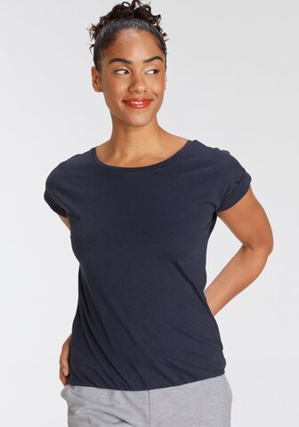 FLASHLIGHTS T-Shirt in Blau: Vorderseite