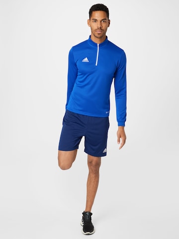ADIDAS SPORTSWEAR Športna majica 'Entrada 22' | modra barva