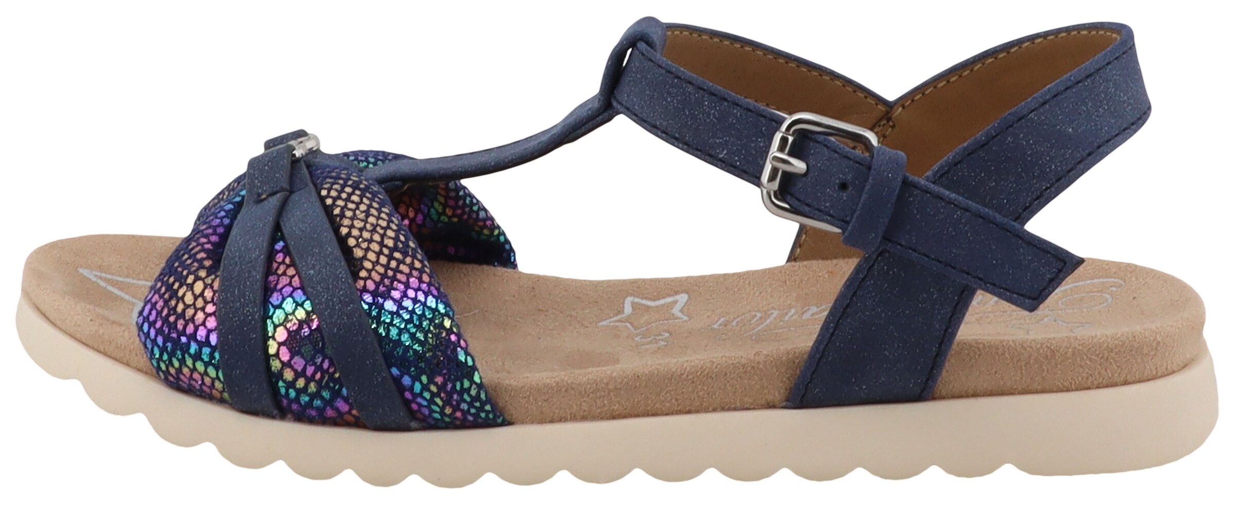 TOM TAILOR Sandals in Blue