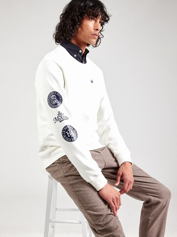 La Martina Pullover in Weiß: Vorderseite